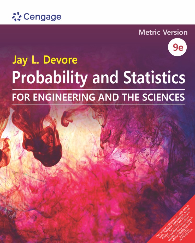Probability and Statistics for Engineering and the Sciences | 9th Edition